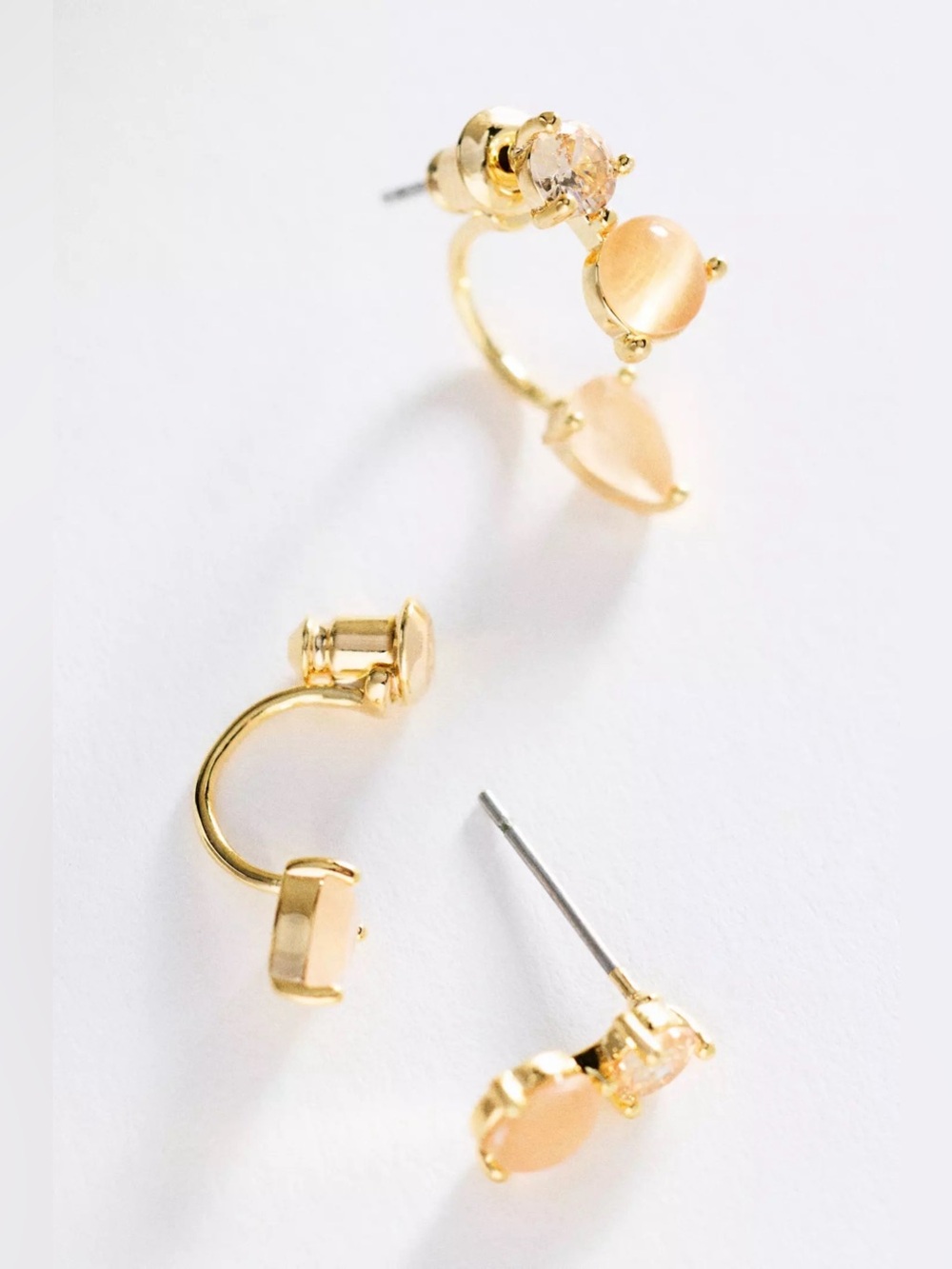 NWT Anthropologie Colorful Ear Jacket Earring